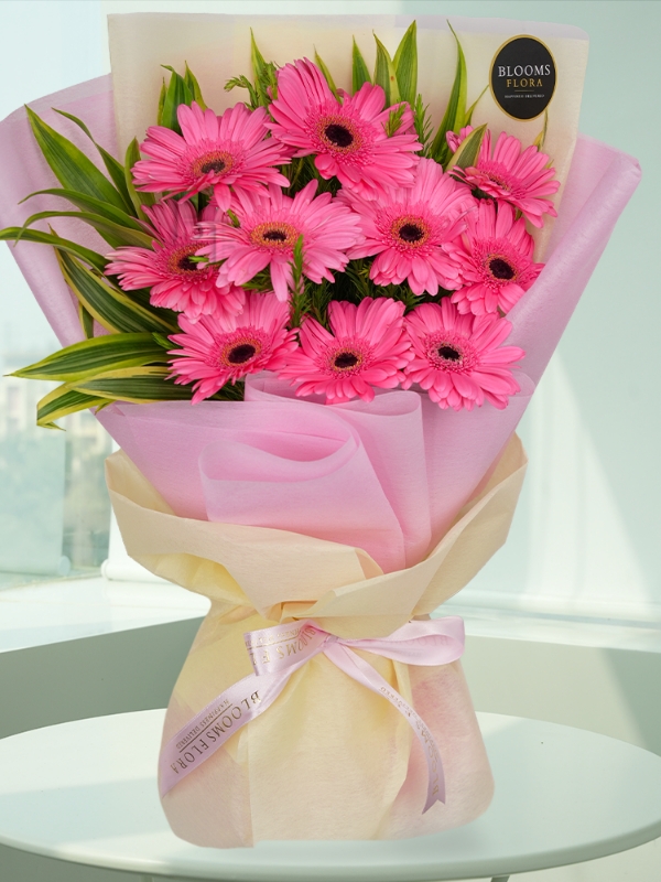 Antalya Flower Order - Pink Jerbera Bouquet