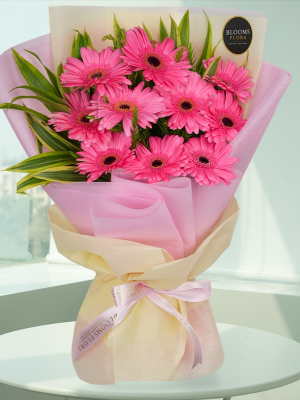 Antalya Flower Order - Pink Jerbera Bouquet