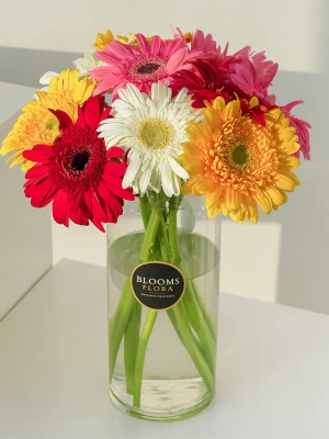  Send Flowers in Antalya - Colorful Jerberas in a Vase