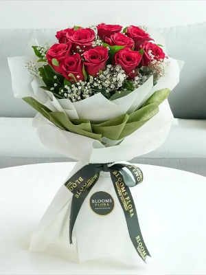  Antalya Florists - 11 Red Rose Bouquet